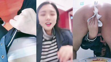 极品大胸器女白领上着班发骚，搞到骚穴受不了，到厕所解决一下刺激狼友，风骚的大奶子掰开逼逼尿尿自慰呻吟